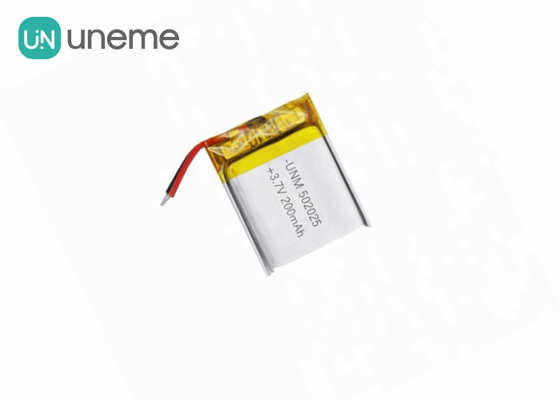 5.1*19.5*24mmのCB IEC62133との注文のリチウム ポリマー電池502025 3.7V 210mAh