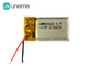 注文の小さいLipo電池3.7V 301222の50mAh重量2.0g ACインピーダンス1KHz
